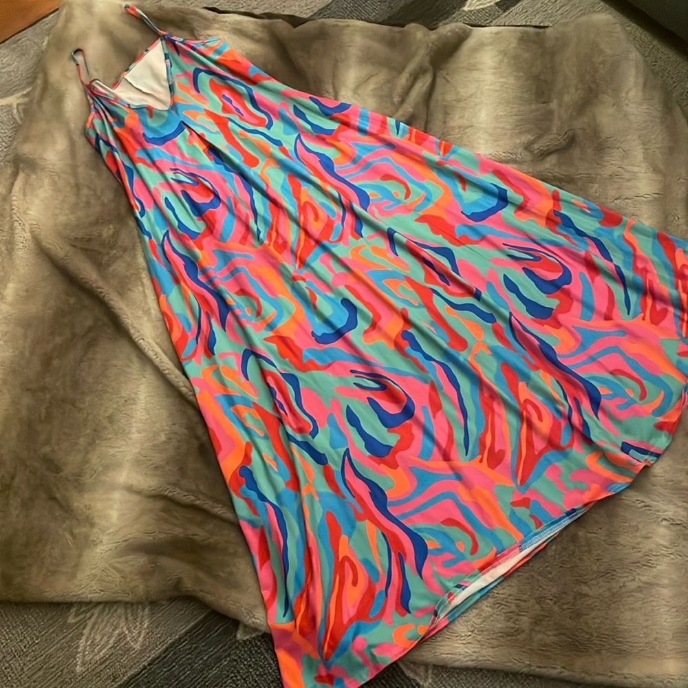 Multicolored Maxi Dress